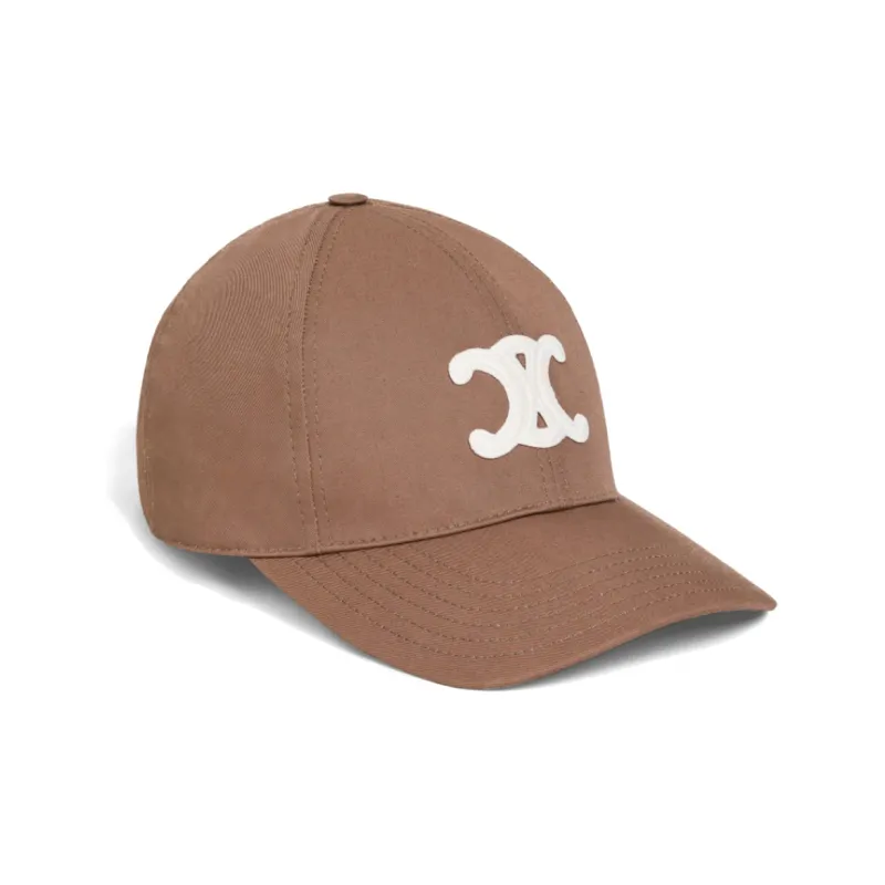 CELINE Triomphe Baseball Cap In Cotton-2