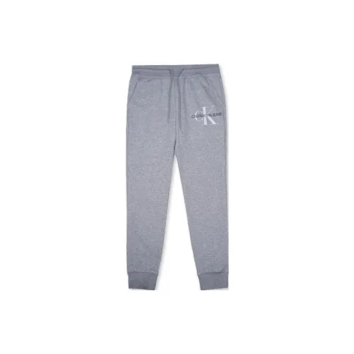 Calvin Klein Knitted Sweatpants Men Gray