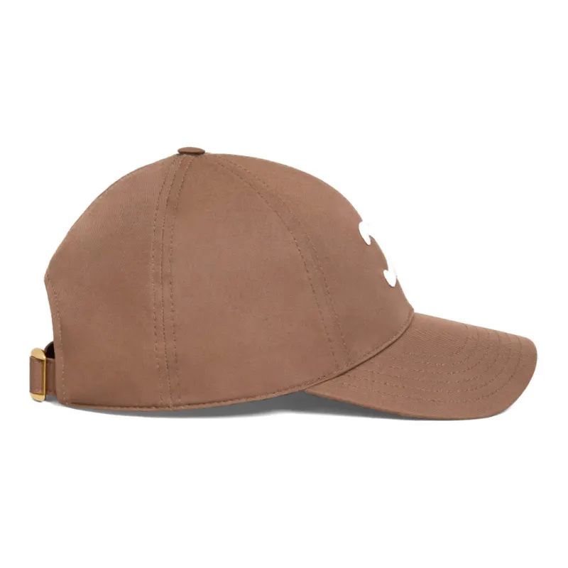 CELINE Triomphe Baseball Cap In Cotton-1