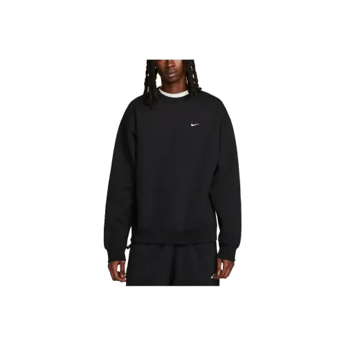 Nike Solo Swoosh Fleece Pullover Crew 