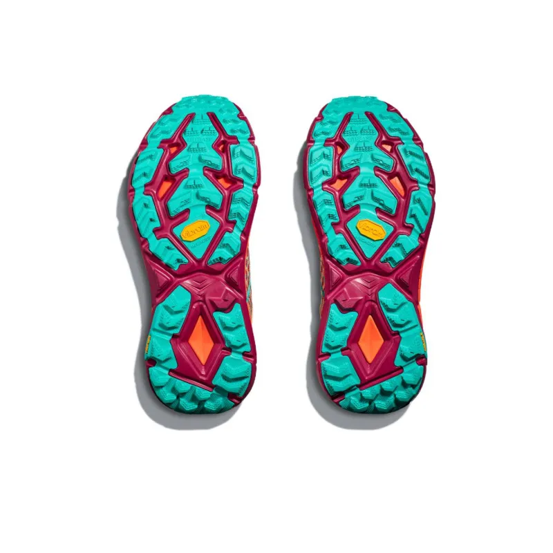HOKA ONE ONE Mafate Speed 4 Impala Flame-4