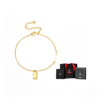 AGOVSKI Anklets Women's Metal Anklet+Starry Box