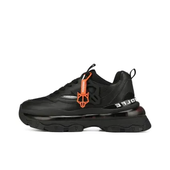 Naked Wolfe Spring Low Top Sports Casual Shoes Men's Black