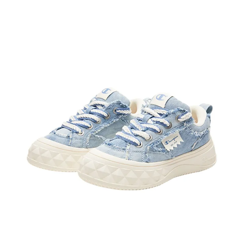 Champion Pineapple Shoes Skateboard Shoes Women's Light Blue-2
