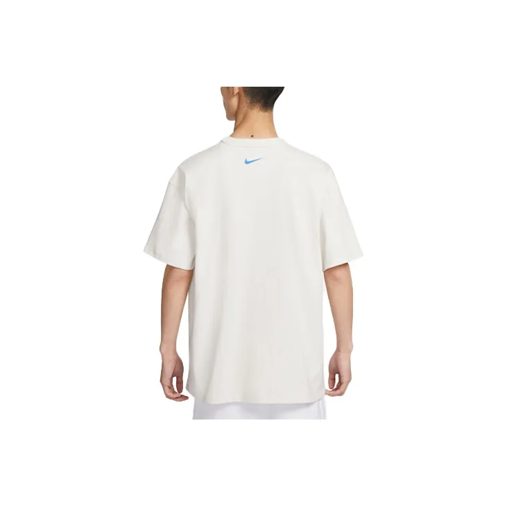 Nike T Shirt Men's Phantom Gray White-1