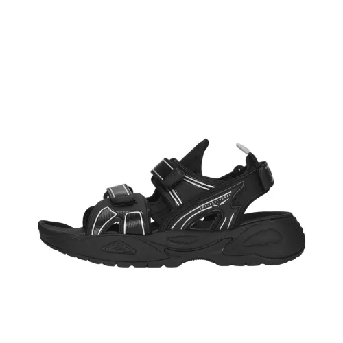 Puma Traek Sandals 'Black Silver'