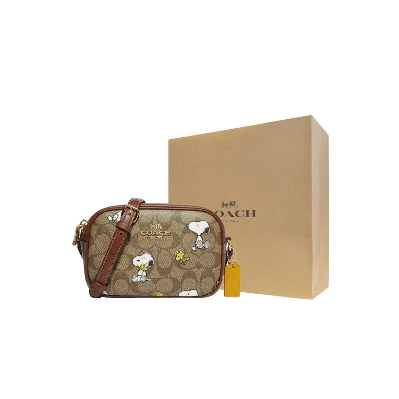 Snoopy X Peanuts X COACH Jamie Crossbody Bags-5