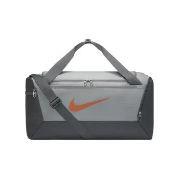 Nike Fabric Training Luggage Bag Gym Bag Unisex Light Smoke Gray/Smoke Gray/Psychedelic Orange