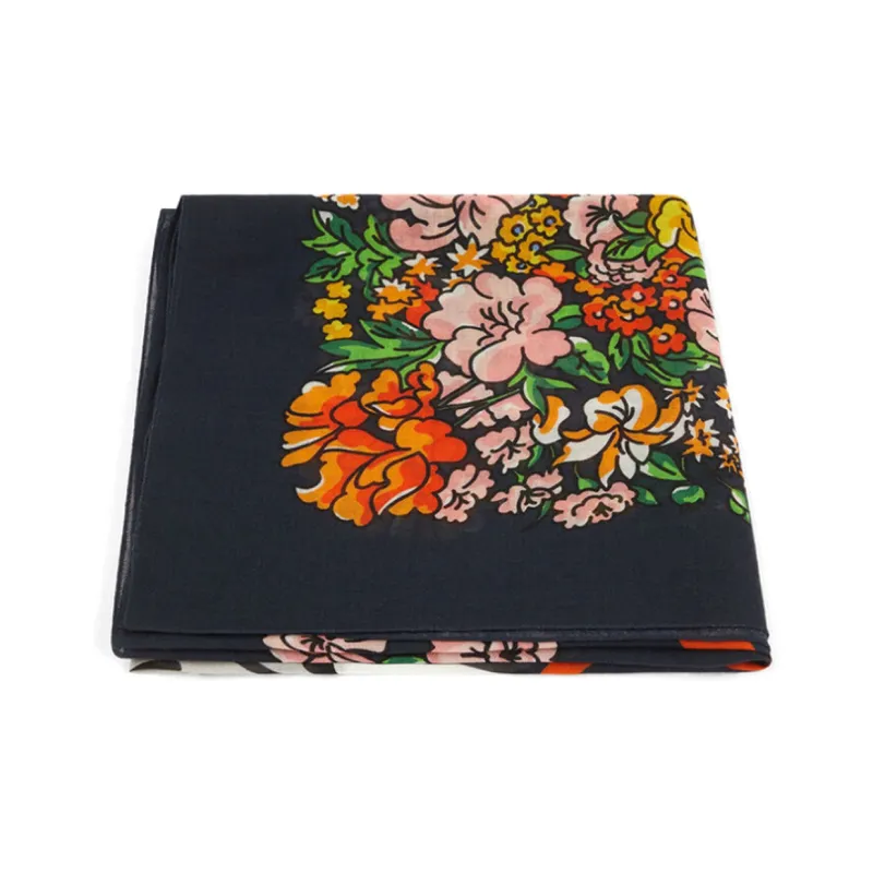 KENZO Knit Scarves Unisex Midnight Blue-1
