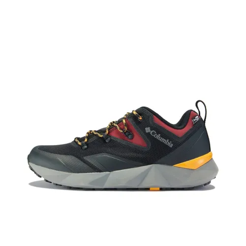 Columbia Facet 60 Cushioned Slip Resistant Water Resistant Low Top Outdoor Shoes Men's Blue