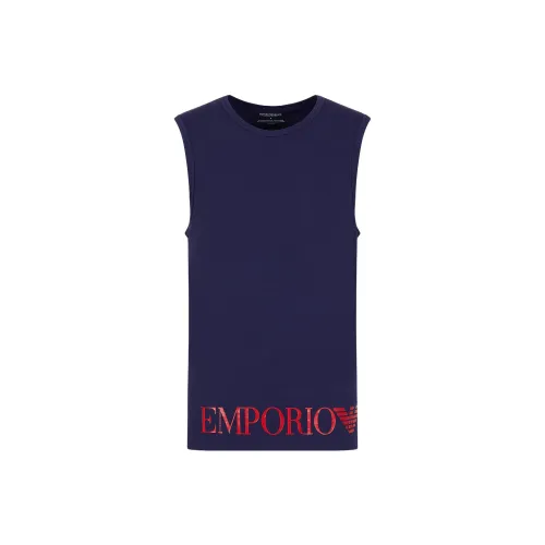 EMPORIO ARMANI Tank Tops Men Purple