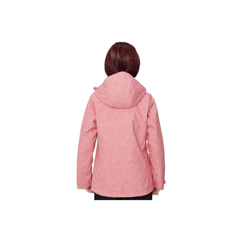 Jack Wolfskin Waterproof And Windproof Windbreaker Jacket Women's-0