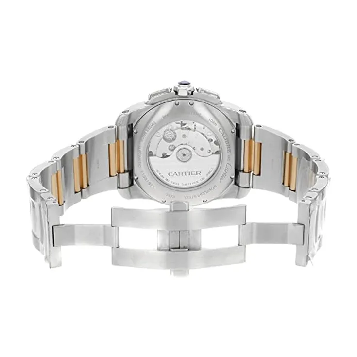 CARTIER CALIBRE Collection Automatic Mechanical Movement Men's Watches Watch 42mm White Dial-2