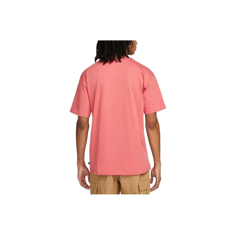 Nike T-Shirts Men Orange Red-1