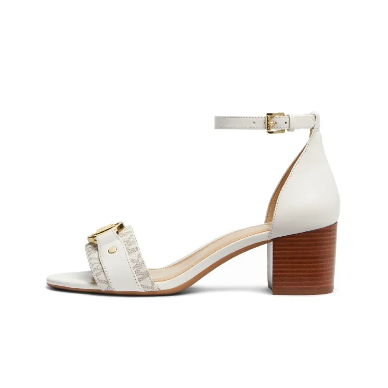 MICHAEL KORS Rory Strap Sandals Women's Vanilla White-0