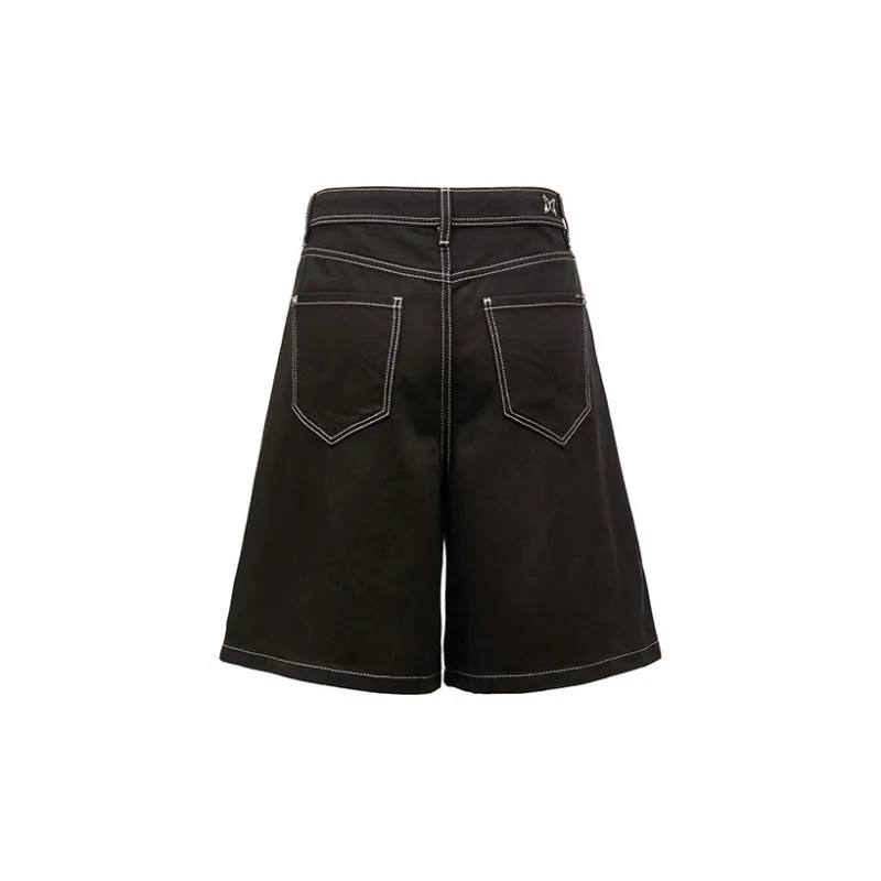 ONLY Denim Shorts Women's Black Denim-1