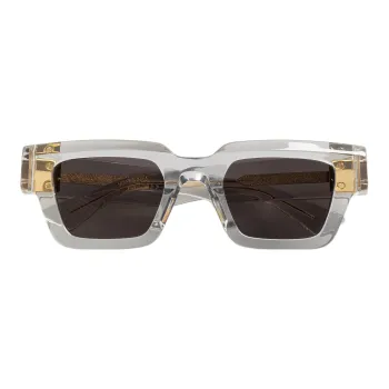 Bottega Veneta Sunglasses Women's Crystal Gray