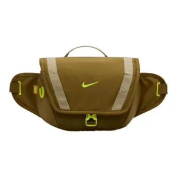 Nike Fabric One Shoulder Crossbody Fanny Pack Regular Unisex Olive Green