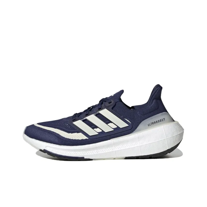 Adidas Ultra Boost Light Dark Blue Cream White Core Black-0