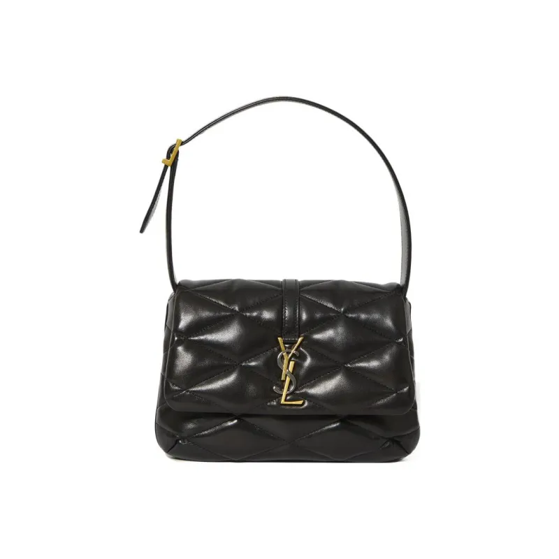 SAINT LAURENT Quilting Lambskin Handbag, Shoulder Bag Women's Black-0