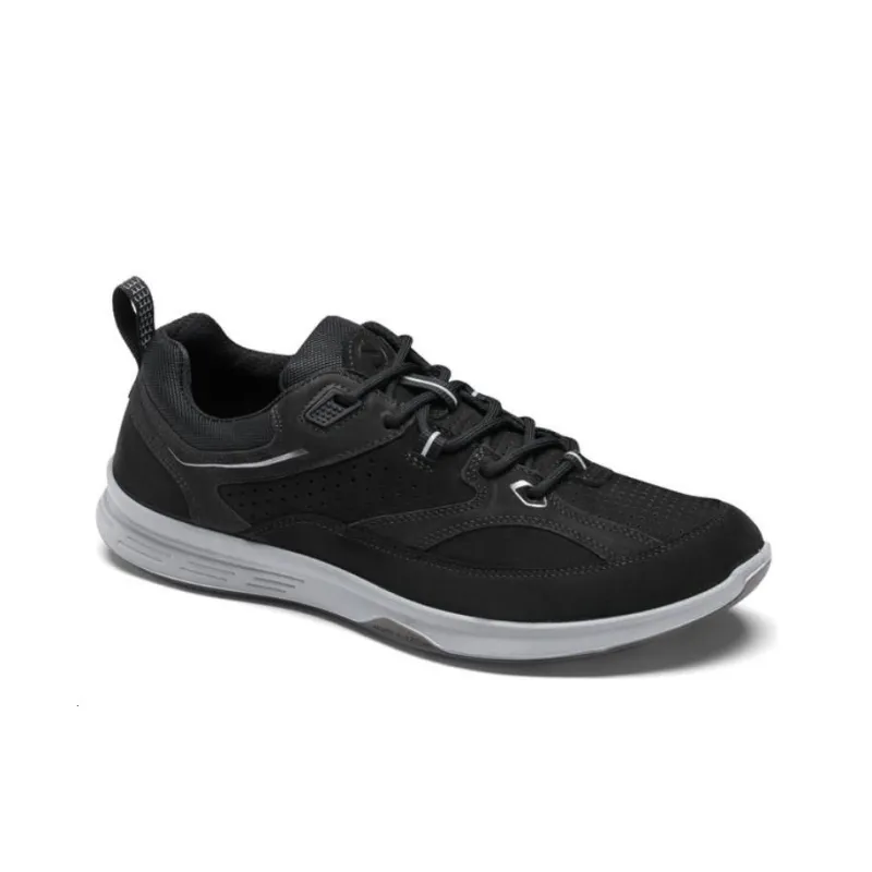 Ecco Transcend Collection Low Top Sports Casual Shoes Men's Black-1