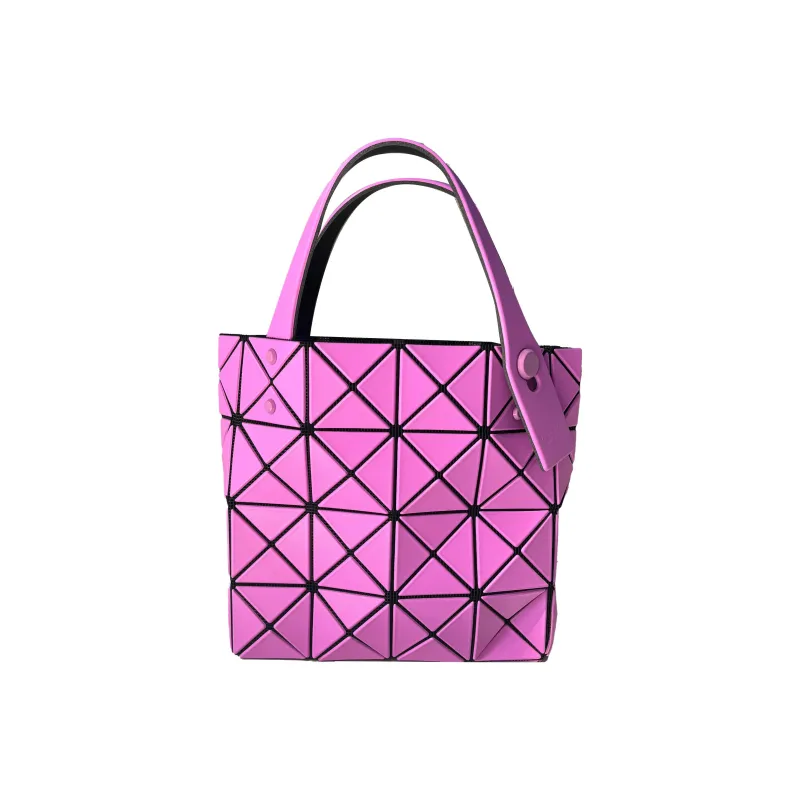 ISSEY MIYAKE Vinyl Chloride Resin Small Square Bag Handbags Regular Women's Purple-1
