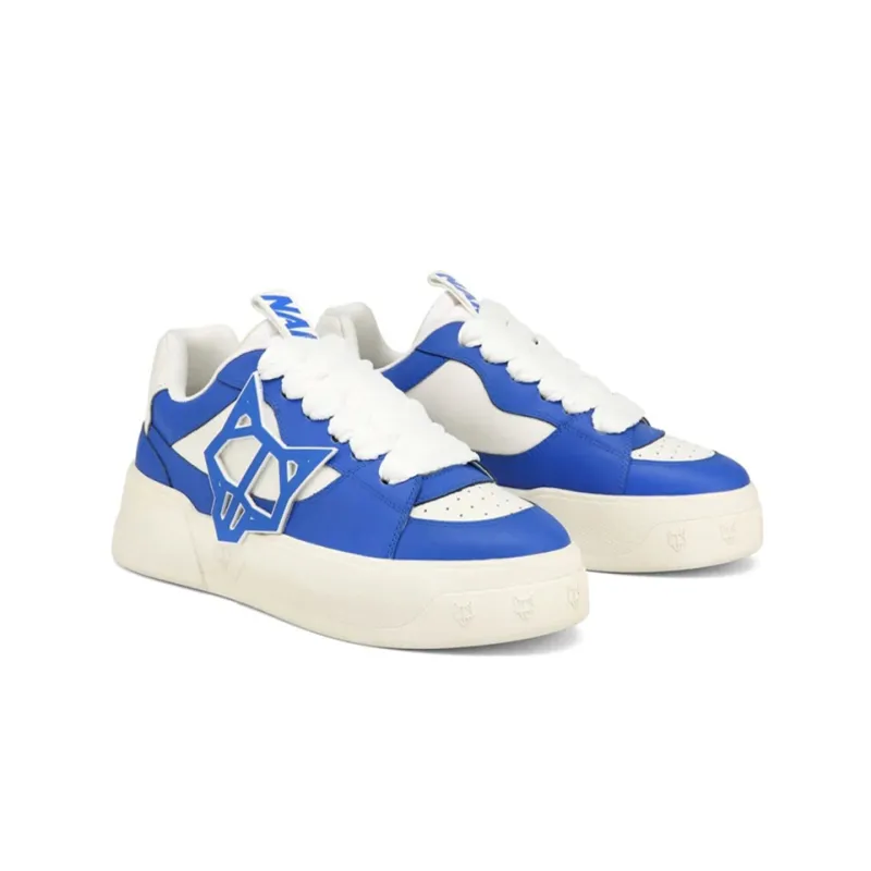 Naked Wolfe Kosa Low Top Stylish Skateboarding Shoes Men's Blue White-2