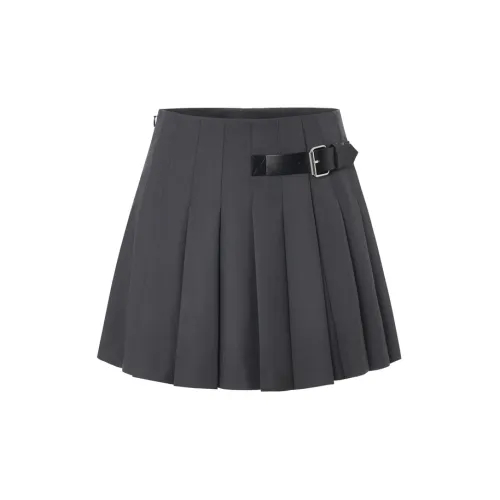 MO&CO Casual Short Skirts Women's Advanced Gray