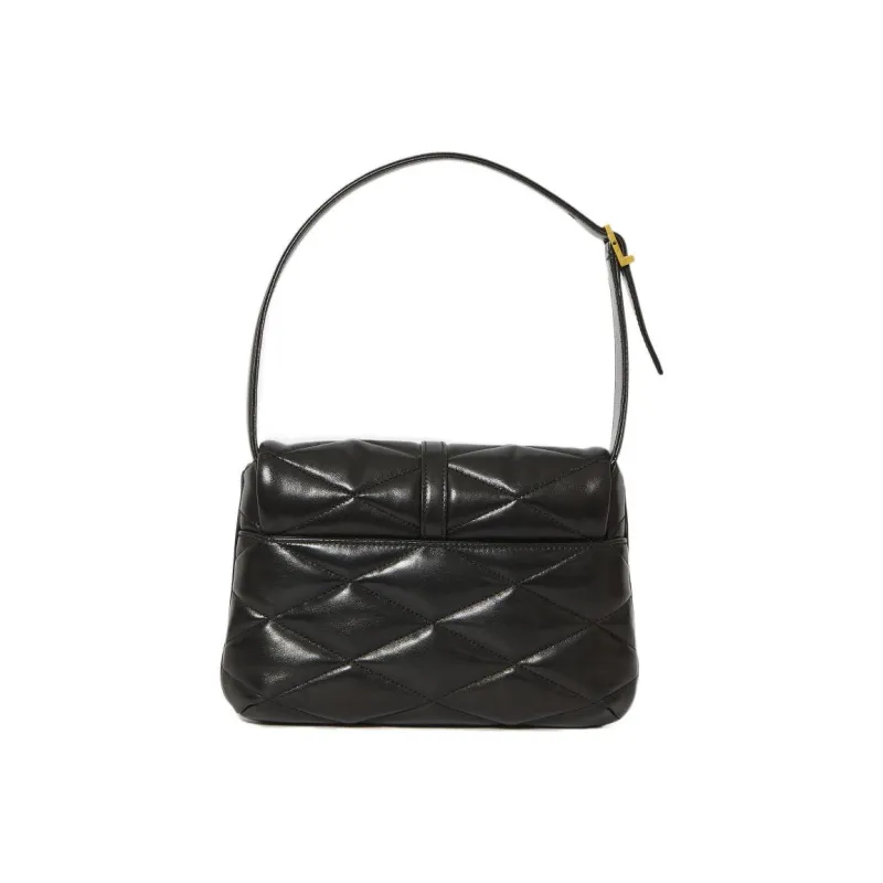SAINT LAURENT Quilting Lambskin Handbag, Shoulder Bag Women's Black-2
