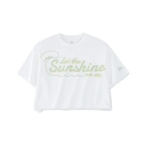 ANTA Life Collection Crop Tops Women's Elegant White