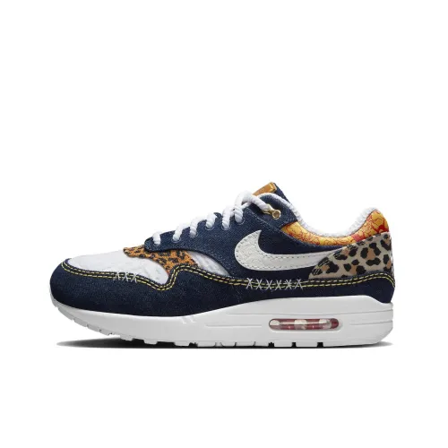 Nike Air Max 1 Premium Denim Leopard