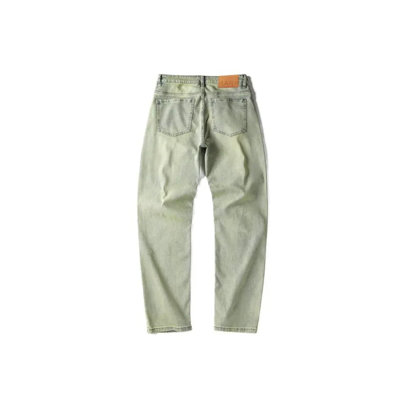 FAIRWHALE Jeans Unisex Yellow Mud-1