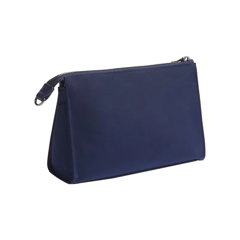 TUMI Nylon Briefcase Makeup Bag Clutch Small Size Men's Navy-1