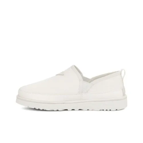 UGG Casual Shoes Men Low-Top Champagne White