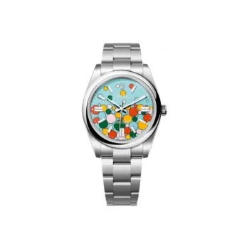 ROLEX 2024 Pre owned Oyster Perpetual Celebration Motif 36mm