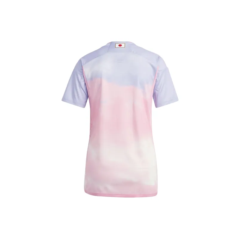 Adidas Japan Women's Team 23 Away T Shirt Women's Purple-1