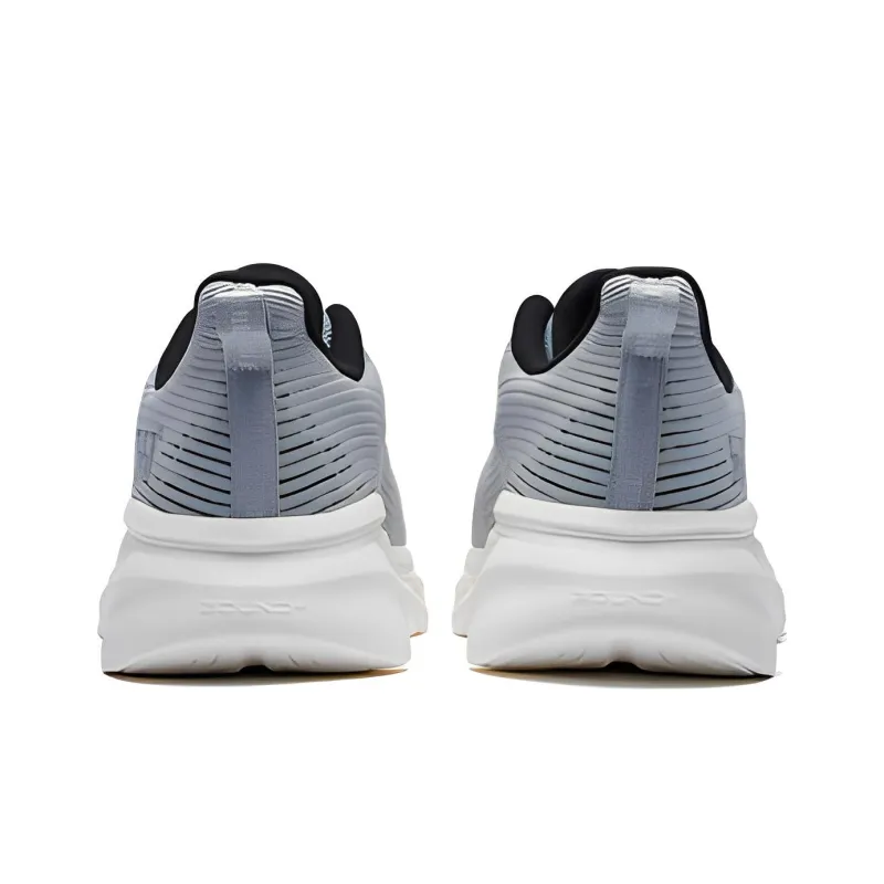 361° Anti Slip And Wear Resistant Breathable Low Top Running Shoes Men's Gray Black-2