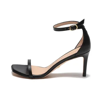 Stuart Weitzman/SW One Strap Sandals 7.5cm Women's Black