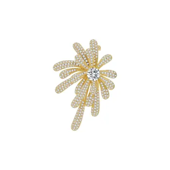 JAY Brooches Women's Gold