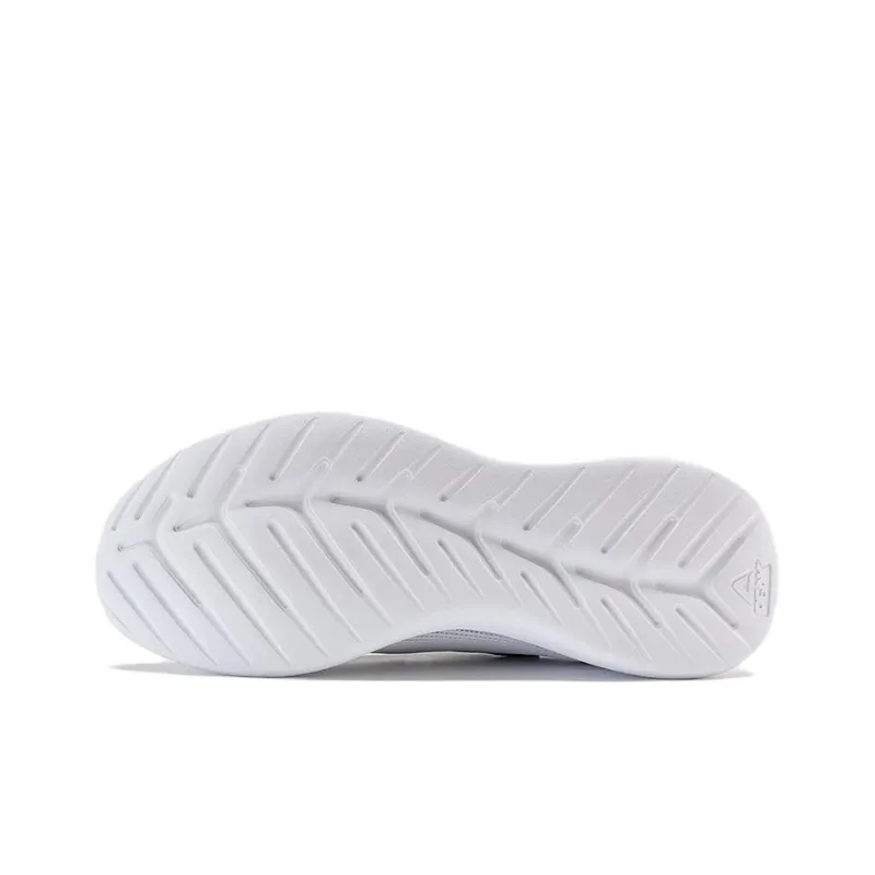 PEAK Qingyi Cushioning Anti Slip Wear Resistant Breathability Low Top Running Shoes Men's White Black Orange-4
