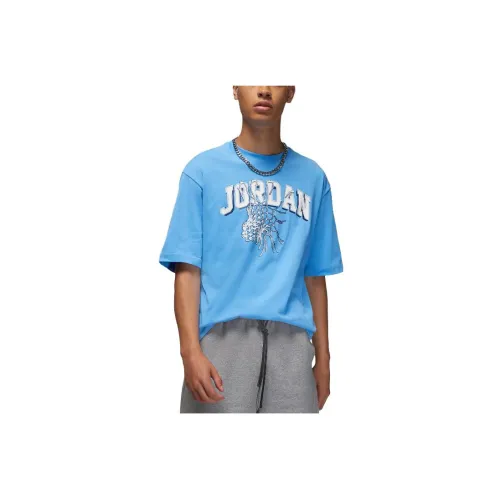 Jordan T-Shirts Men Sky Blue