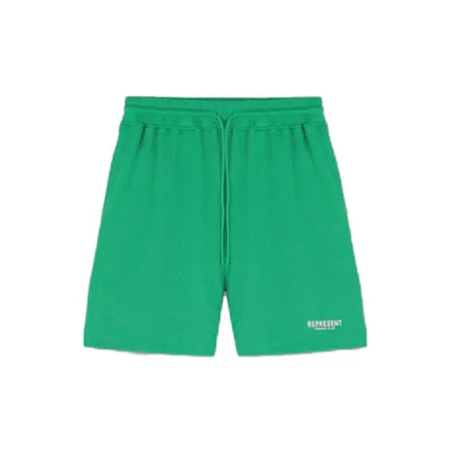 REPRESENT Casual Shorts Men Island Green