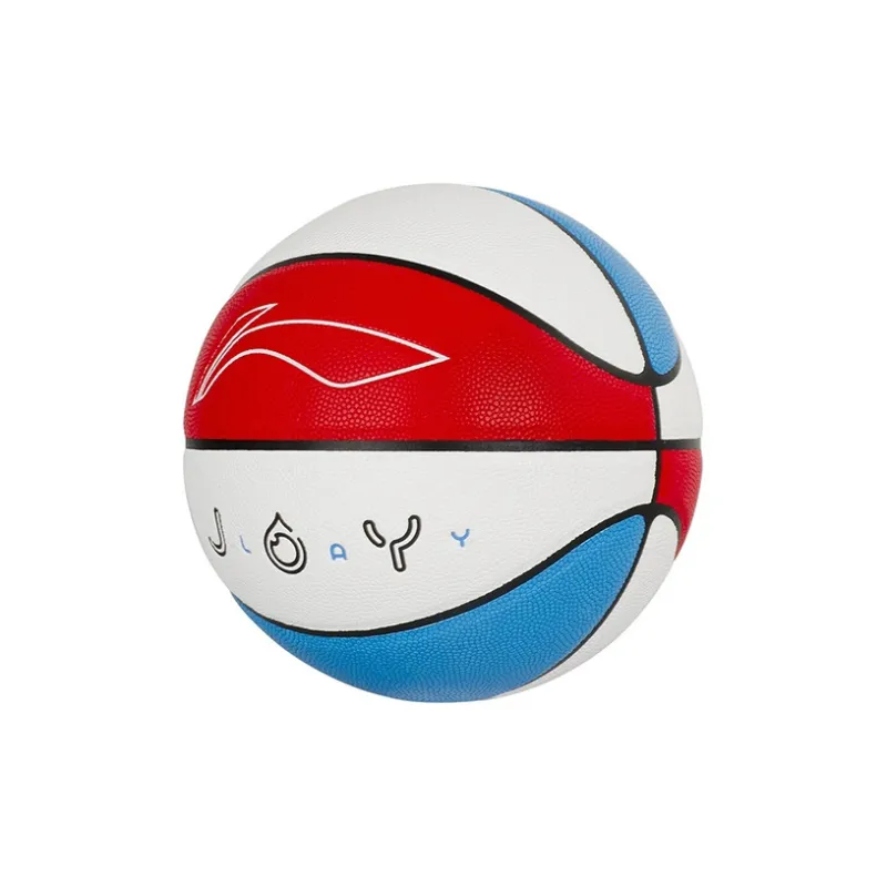 LiNing PU Basketball Red Blue White Size 5 Training Kids'-1