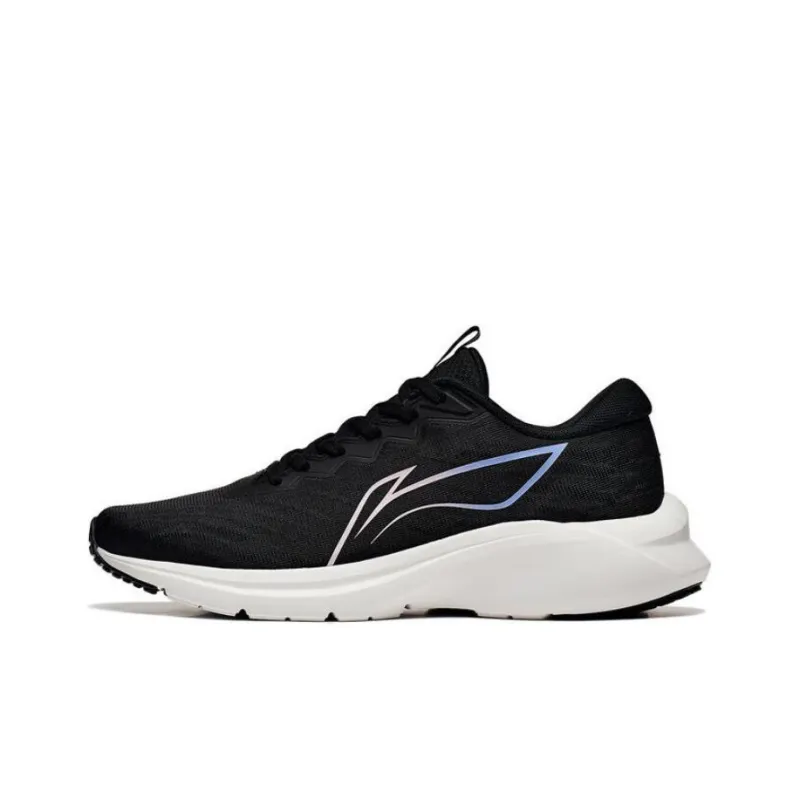 LiNing YunQue Anti Slip And Wear Resistant Breathable Low Top Running Shoes Women's Black-0