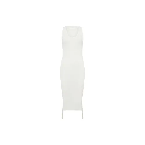 DION LEE Sleeveless Dresses Women's White