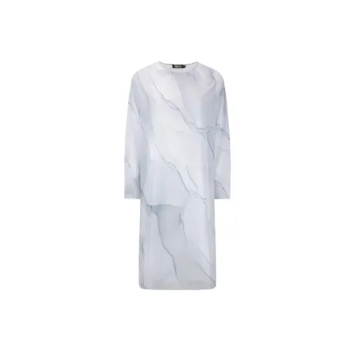 EVISU Long-Sleeved Dresses Women's White