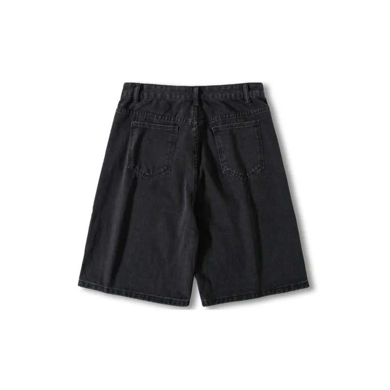 B.X Denim Shorts Unisex-1