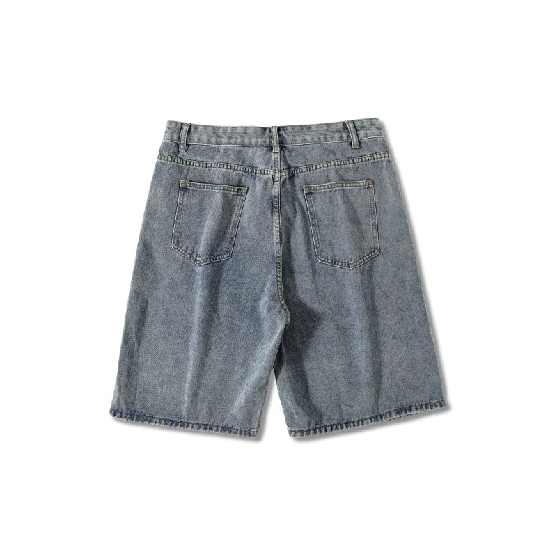 B.X Denim Shorts Unisex-13