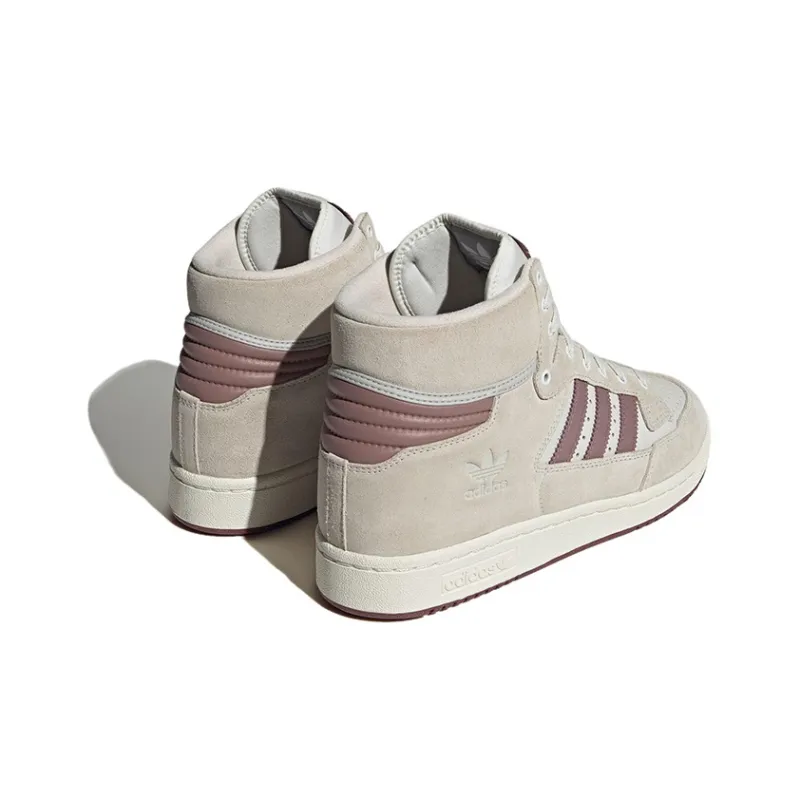 Adidas Centennial 85 Hi White Burgundy-3