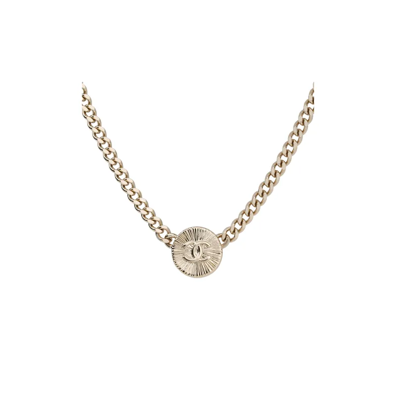 CHANEL Rhinestone Necklaces Women's-2